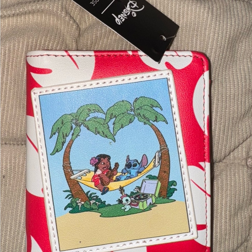 Her Universe Disney Red and White Lilo & Stitch Wallet